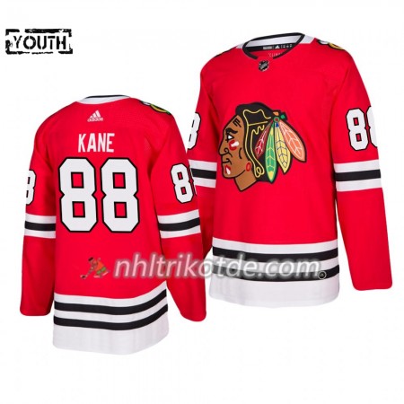 Chicago Blackhawks Trikot Patrick Kane 88 Adidas 2019-2020 Rot Authentic - Kinder